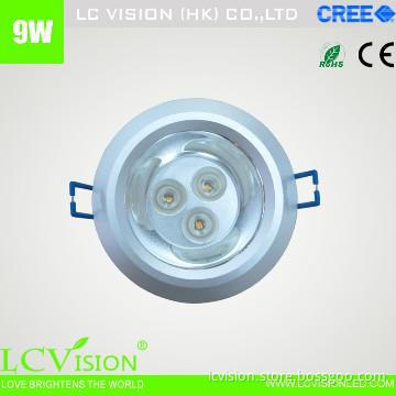 LED lighting / 9W CREE LED Down light / Dimming / Fixed / 450 lm